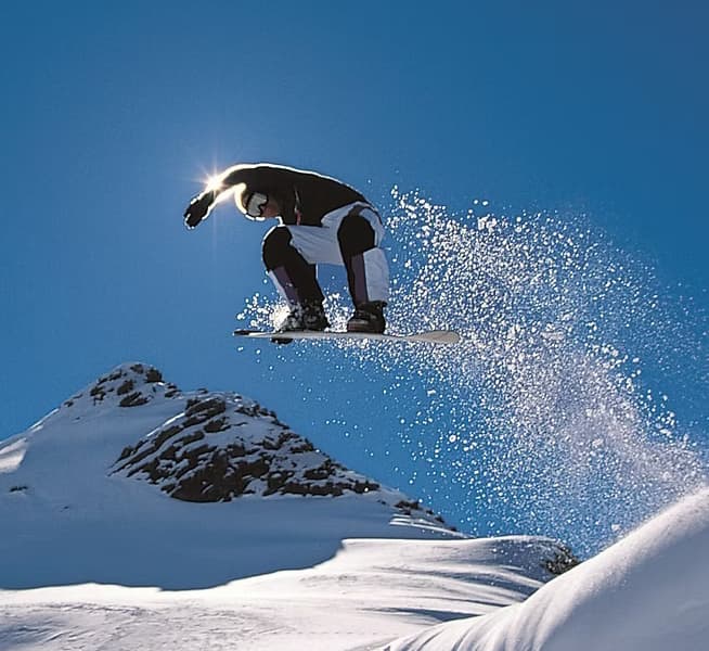 Whakapapa ski field on Mt Ruapehu